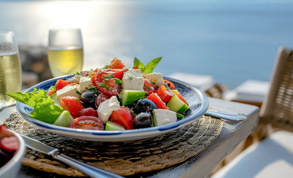 Jakie przyprawy do sałatki greckiej, by podkręcić jej smak?